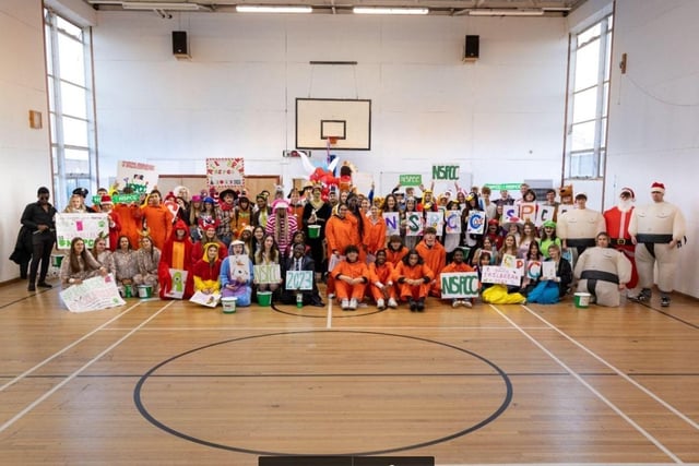 Sixth formers at Steyning Grammar School collected £3,507 for the NSPCC in their annual Jailbreak fundraising event