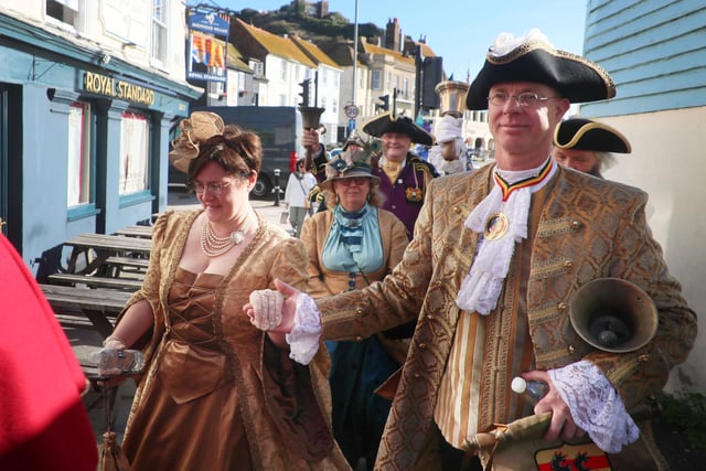 Hastings Week 2022: The National Town Criers' Championship. Photo by Roberts Photographic