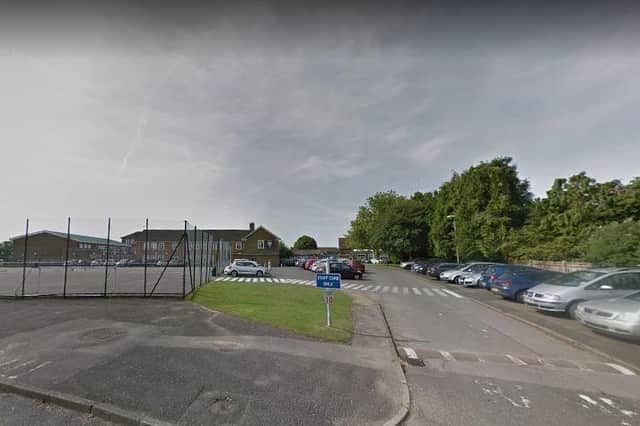 Angry protests have been staged at Warden Park School in Cuckfield over plans to introduce mixed-sex toilets. Photo Google