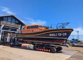 Hastings all weather lifeboat, Pic Kevin Boorman