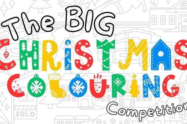 Robert Luff is offering a £1,000 prize in its BIG Christmas Colouring Competition for children aged four to 12 - plus £250 for the winner's school and £250 for their chosen local charity