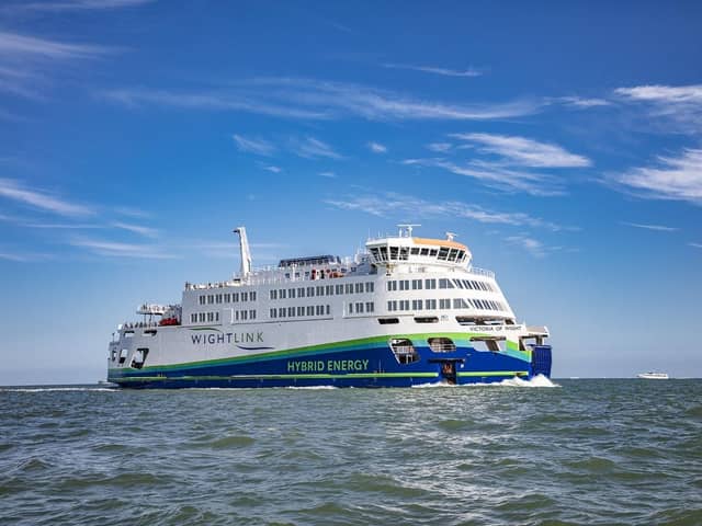 Frequent business travellers, whether on foot or in a vehicle, could benefit from Wightlink’s tailored business solutions. Picture – supplied