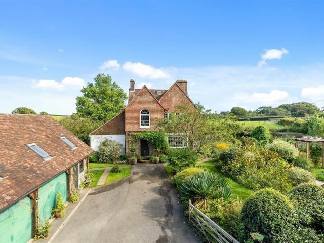 Ringmer Park Farmhouse in Ham Lane, Ringmer, was once lived in by artist and writer Angelica Garnett
