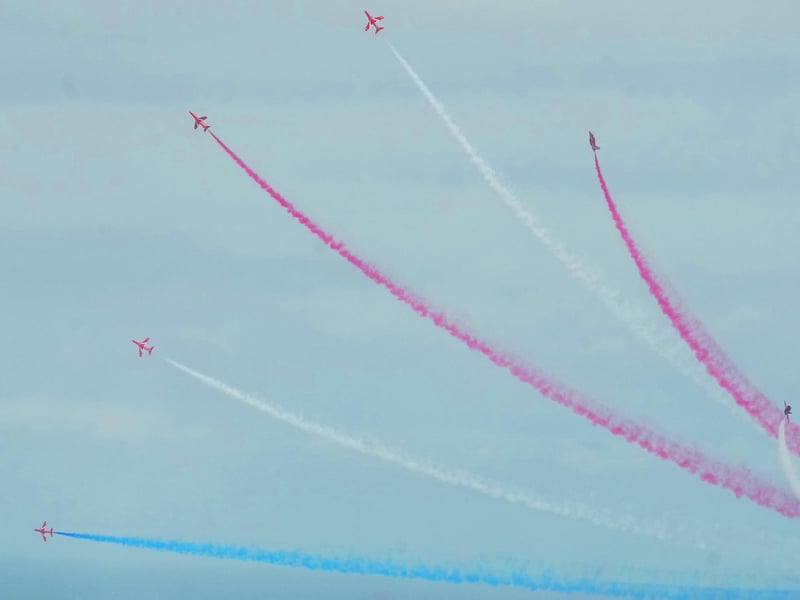 Red Arrows Eastbourne Airshow 2024