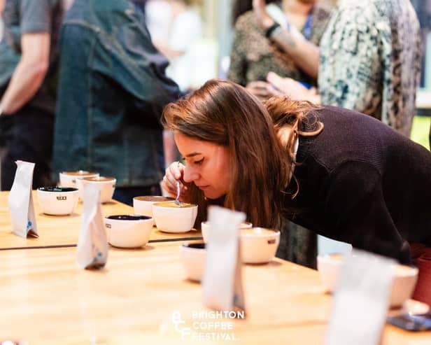 Sample hundreds of coffees at our Live Cuppings.