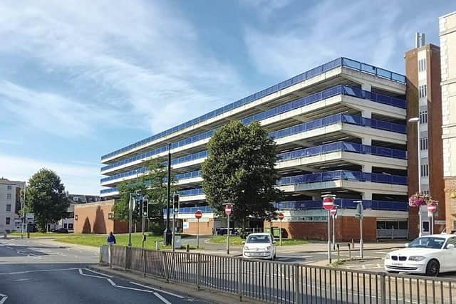 Repairs to Worthing's High Street multi-storey car park have been approved. Picture: Adur and Worthing Planning Portal, NORR Architects via the Local Democracy Reporting Service