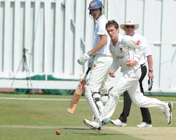 Will Williams playing for Horsham CC in 2013 / Picture: Derek Martin
