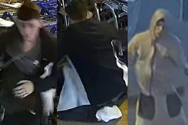 Sussex Police detectives are looking to identify two people as part of an investigation where two teenage boys were stabbed outside Tesco in Brooks Road, Lewes, at around 11.15pm on Saturday, August 20. Picture courtesy of Sussex Police