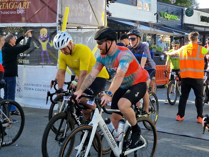 The were several different routes this year. Photo: Lawrence Smith