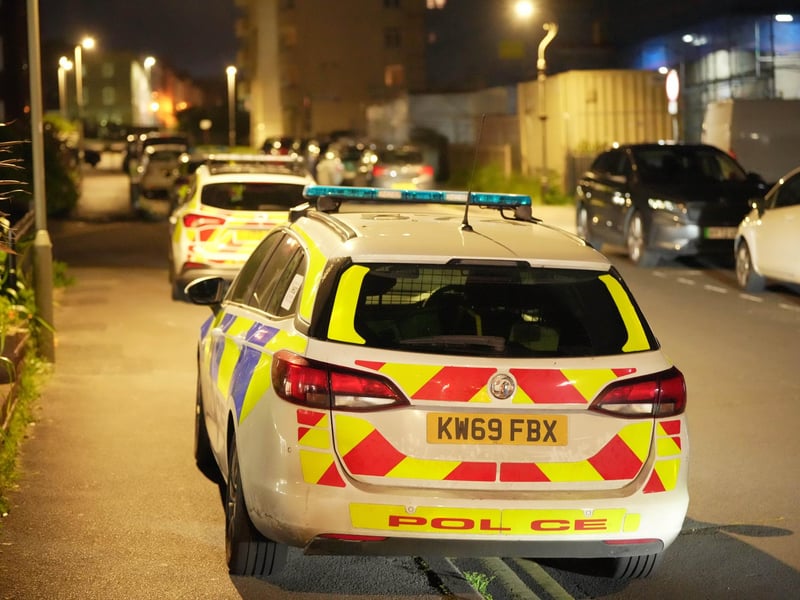 In Pictures: Police attend incident at East Sussex home