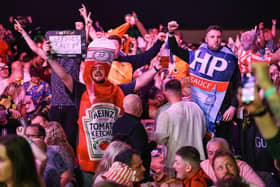 PDC Premier League Brighton 2025 : There was an electric atmosphere, and some brilliant costumes on show, inside the Brighton Centre for night five of Premier League darts on Thursday evening (March 6).