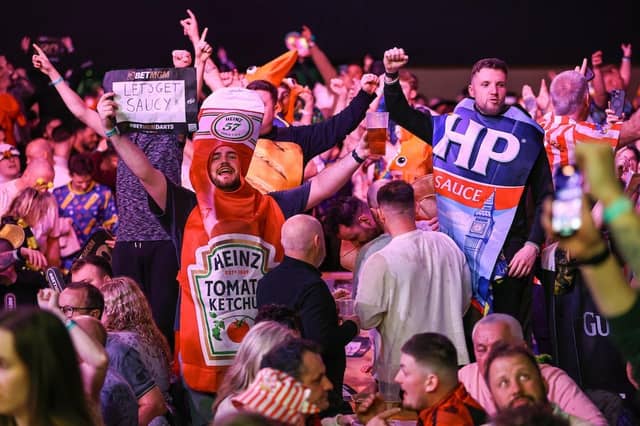 PDC Premier League Brighton 2025 : There was an electric atmosphere, and some brilliant costumes on show, inside the Brighton Centre for night five of Premier League darts on Thursday evening (March 6).