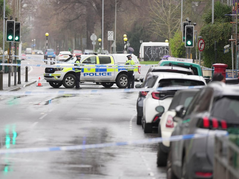 Police officers, the fire service and a forensic blackout tent were spotted at incident in Brighton on Sunday, March 10