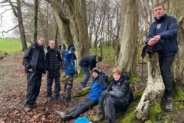 The students embarked on the two-day expedition on Friday, March 10, the day that The King conferred the Dukedom of Edinburgh upon his brother, Prince Edward, on his 59th birthday