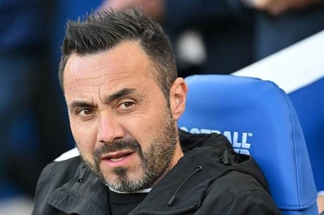 Brighton head coach Roberto De Zerbi is keen to get his own ideas across after replacing Graham Potter who left for Premier League rivals Chelsea