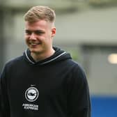 Teenage sensation Evan Ferguson, who has been out with an ankle injury he suffered against Chelsea last month, is back on the bench. (Photo by Charlie Crowhurst/Getty Images)
