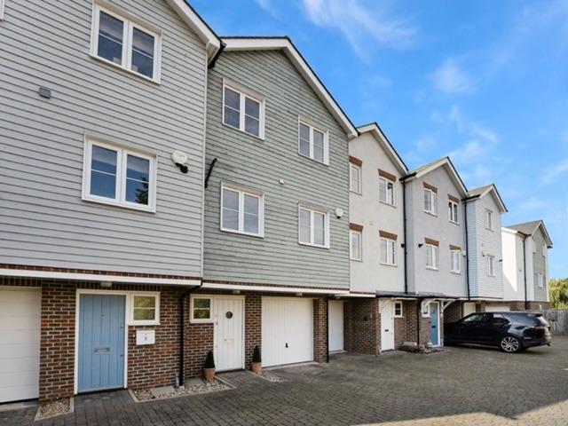 The news property has a double garage