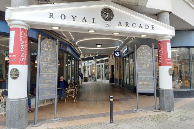 The Royal Arcade in Worthing