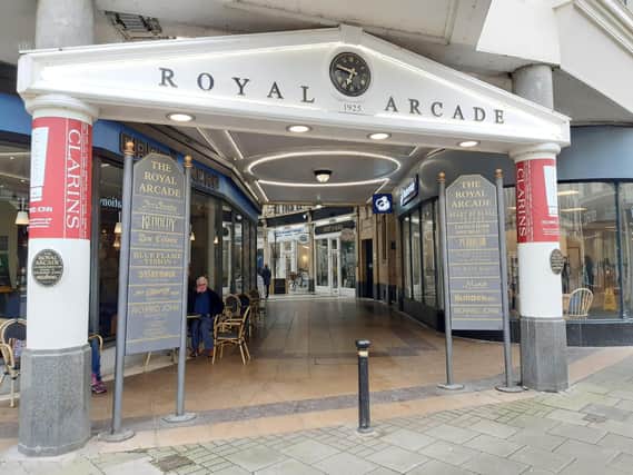The Royal Arcade in Worthing
