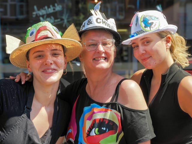 Eastbourne's inaugural Old Town HatFest. Photo: Rupert Kirby