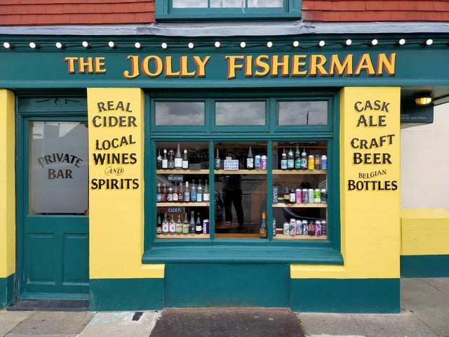 The first micro-pub in Hastings, people like the Jolly for its atmosphere and great beer range.