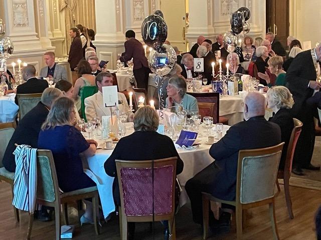 History in the making – guests celebrating 100 years of rotary in Eastbourne.