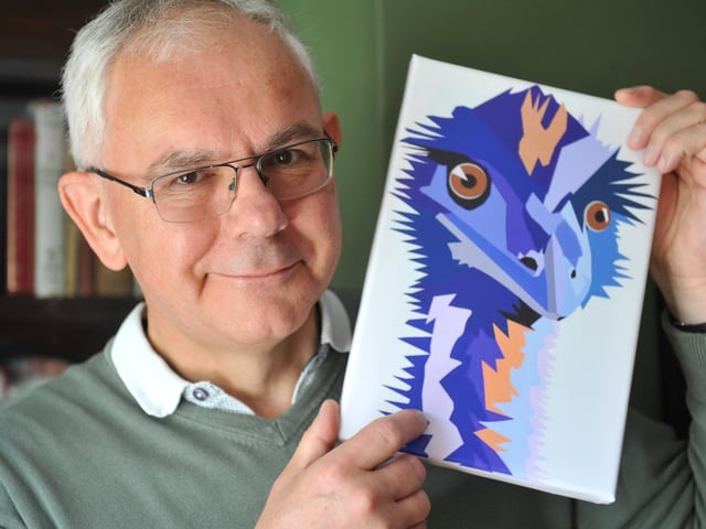 An exhibition and art workshop by Burgess Hill Artists took place at the Woolpack pub on Saturday, July 6. Peter Harrington.