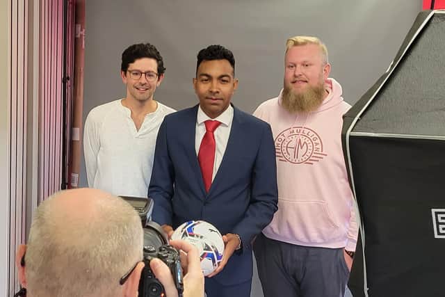 Eben Smith, Kevin Betsy and Preston Johnson