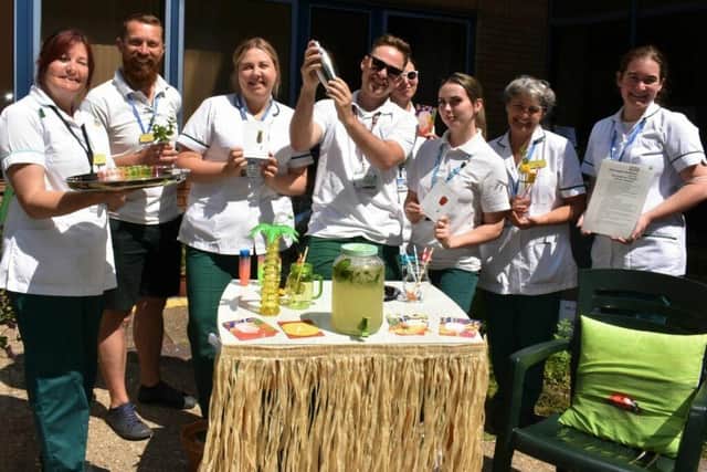 A new therapy garden and ‘sowing room’ has opened at Eastbourne District General Hospital.