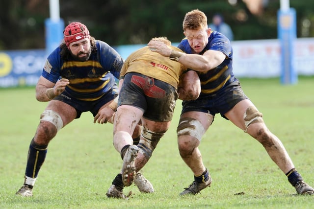 Action from Worthing Raiders' win over Bury St Edmunds at Roundstone Lane
