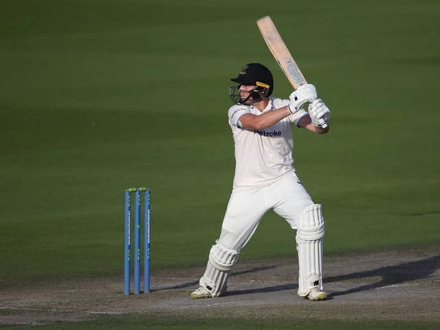 James Coles of Sussex plays a shot during the LV= Insurance County Championship Division 2 match between Sussex and Leicestershire at Hove last month (Photo by Steve Bardens/Getty Images)