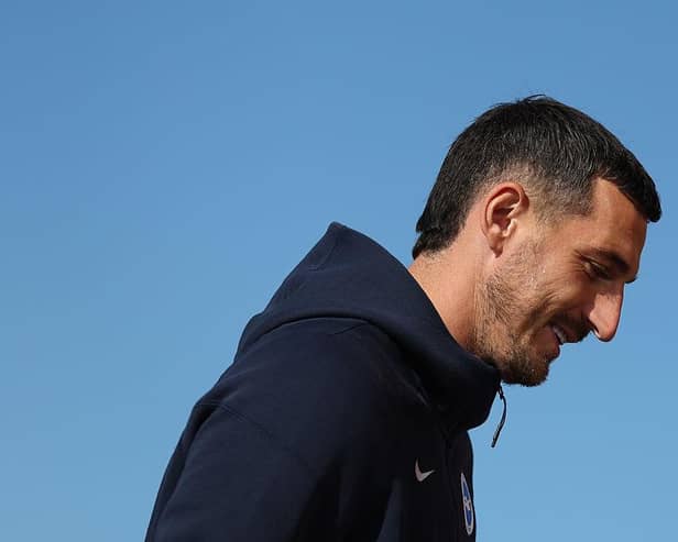 Skipper Lewis Dunk returns to the Brighton squad, at Sunderland, after missing the Arsenal victory with a neck injury. But he is not yet ready to start. (Photo by George Wood/Getty Images)