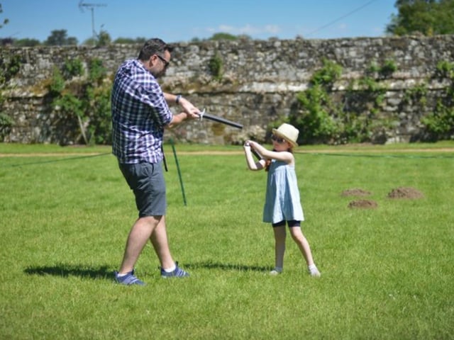 Battle Abbey has many fun events planned for the holidays and you explore the battlefield where the Battle of Hastings was fought