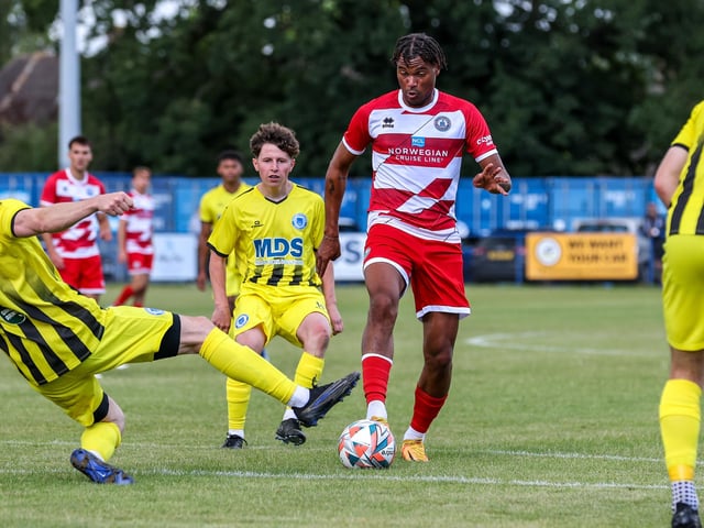 Haywards Heath Town v Eastbourne Borough pre-season friendly