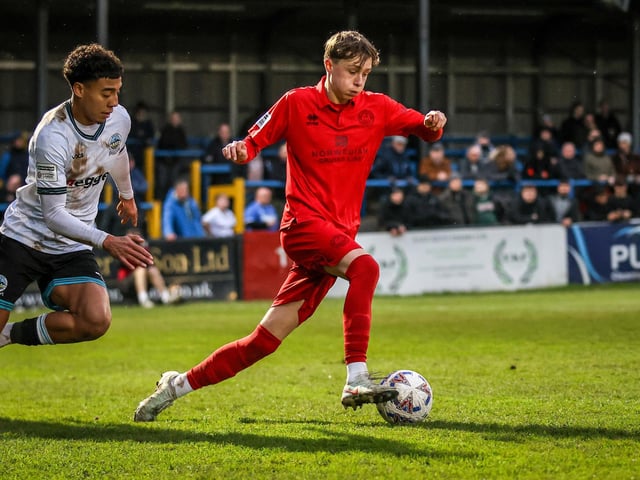 Action from Eastbourne Borough's brilliant 5-2 win away at Dover Athletic in the National League South