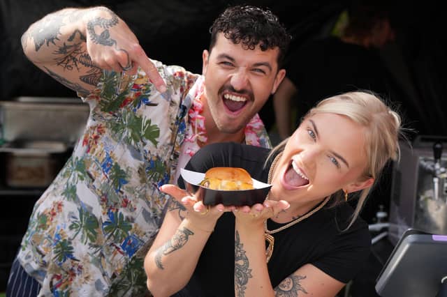 Crowds flocked to Worthing for a popular food and drink festival.