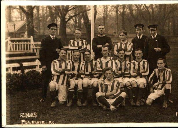 Polegate Town through the ages - this is their original 1915-16 line-up