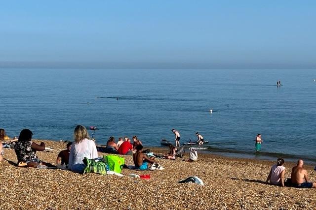Sunny spell in Hastings