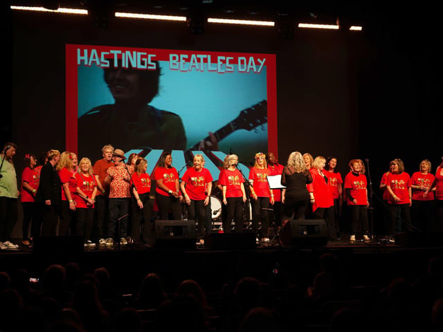 Hastings Beatles Day 2025. Photo Frank Copper