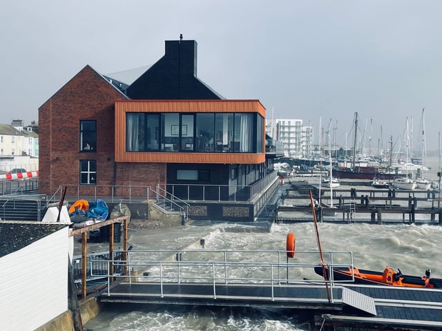 Sussex Yacht Club in Shoreham-by-Sea won the Large Scale Residential Award