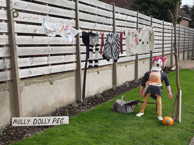 Spectacular scarecrows on display in the Ferring Scarecrow Festival 2022