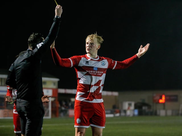 Action from Eastbourne Borough v Aveley