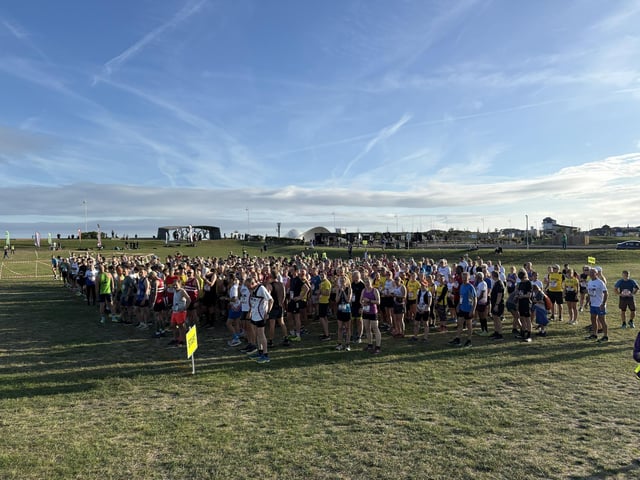 The annual Arunners five-mile beach run saw more than 500 people take part