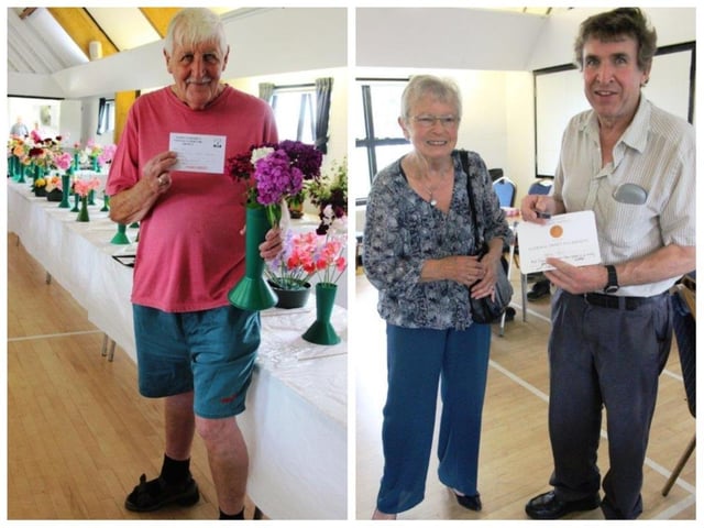 Yapton Cottage Gardeners’ Society held its first early summer flower show for three years and was pleased with the results