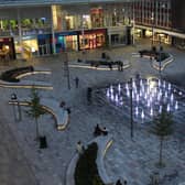 Queens Square fountain. (Image: Crawley Borough Council)