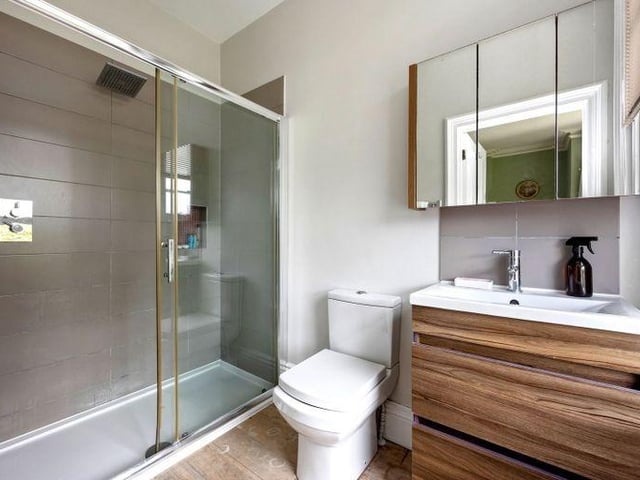 There is an en-suite shower room to bedroom one on the first floor