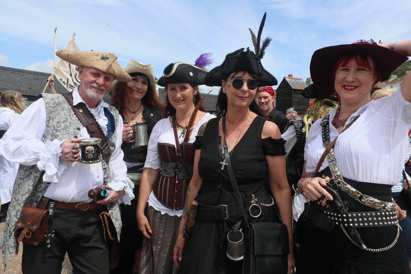 Pirate Day 2023 in Hastings, East Sussex. Photo taken by Roberts Photographic on Sunday, July 16.