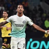 Brighton's Joao Pedro has been one of the stars of the Europa League this season