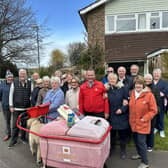 Residents say goodbye to much-loved postie Malcolm Brown