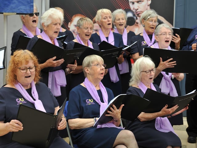 OutSingCancer, the choir from Angmering-based charity Cancer United